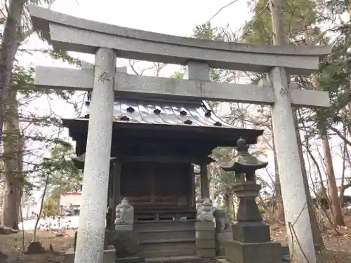 岩見澤神社の鳥居