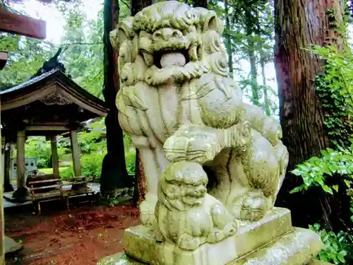 心清水八幡神社の狛犬