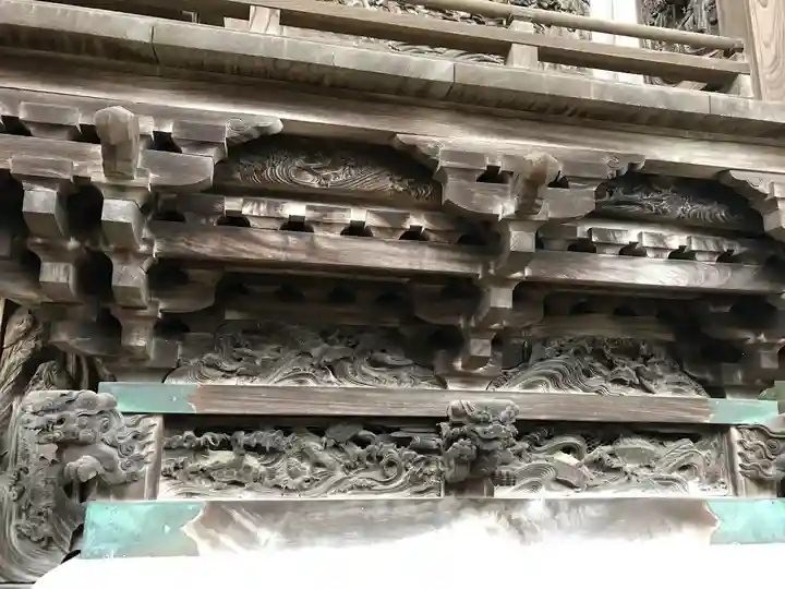 取手八坂神社の芸術