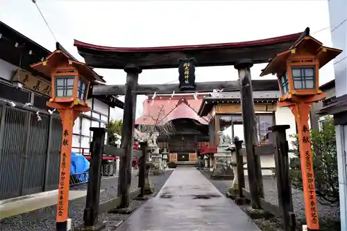 大鏑神社の鳥居