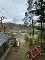 白山神社の景色