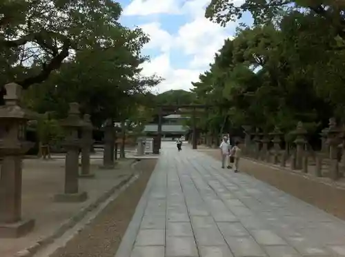 西宮神社の景色