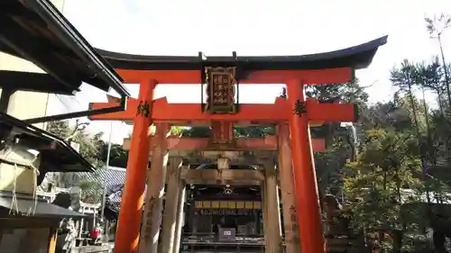 荒木神社の鳥居