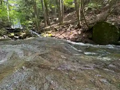 母の白滝神社(山梨県)