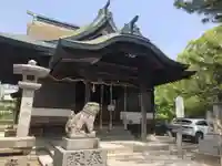鳥飼八幡宮の本殿・本堂