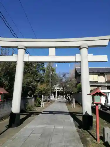 半田稲荷神社の鳥居