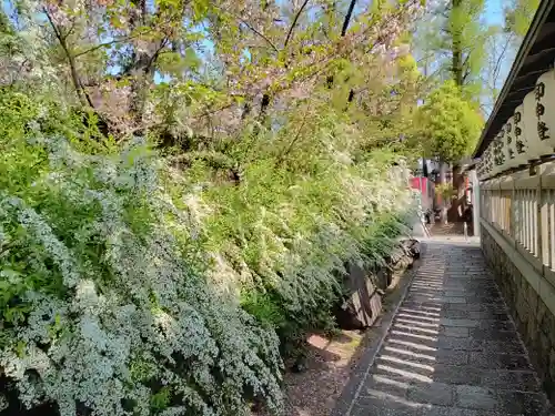 阿部野神社の庭園