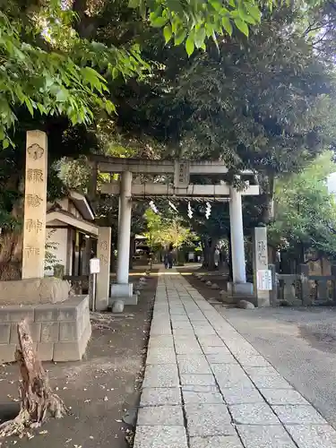 諏方神社の鳥居