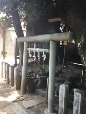 伊勢神社の鳥居
