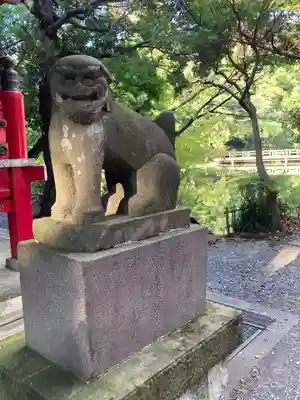 井の頭弁財天（大盛寺）の狛犬
