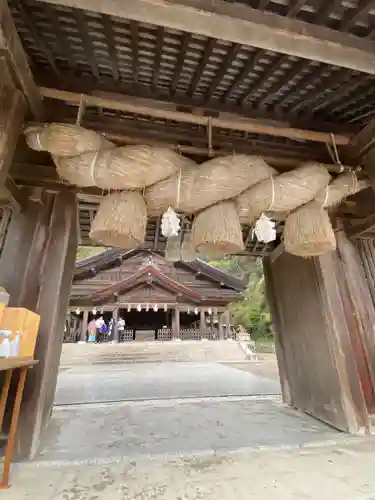 美保神社の山門