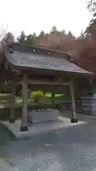 華藏寺(梅澤不動尊) の手水