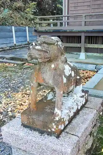 豊間諏訪神社の狛犬