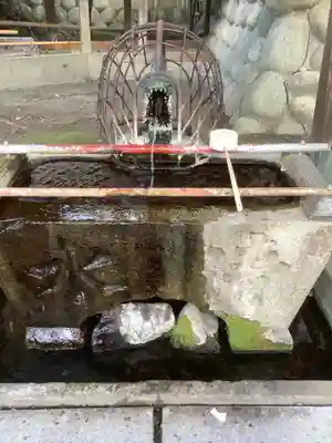 若宮神明社の手水舎