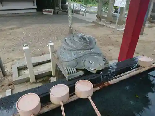 白子神社の手水舎