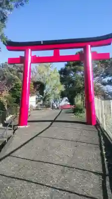 （芝生）浅間神社の鳥居
