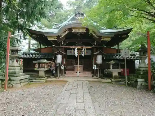 粟田神社の本殿・本堂