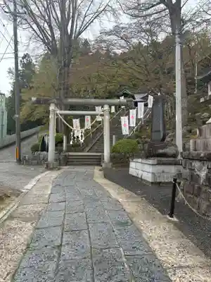 温泉神社〜いわき湯本温泉〜の鳥居