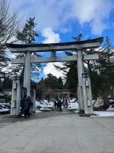 岩木山神社の鳥居