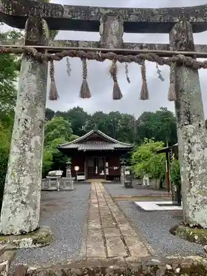 国片主神社の鳥居