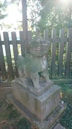 穴八幡宮の狛犬