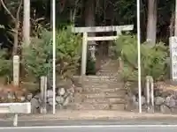 大河内神社の鳥居