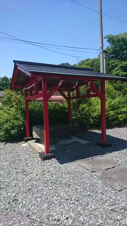 白鬚神社の手水舎