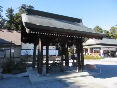 白鷺神社の手水舎
