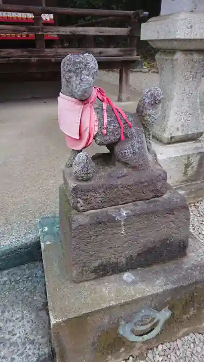 門田稲荷神社の狛犬