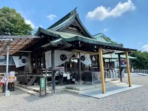 針綱神社の本殿・本堂