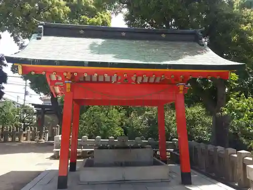 綱敷天満宮の手水舎