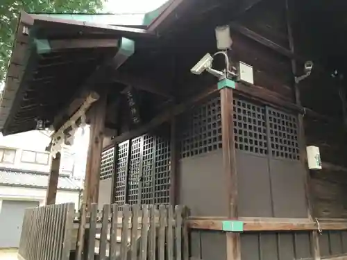 西早稲田天祖神社の本殿・本堂