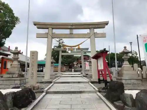 上野天満宮の鳥居