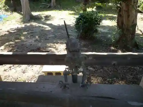 松林寺（河芸町中別保)の手水舎