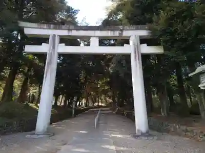 群馬県護国神社の鳥居