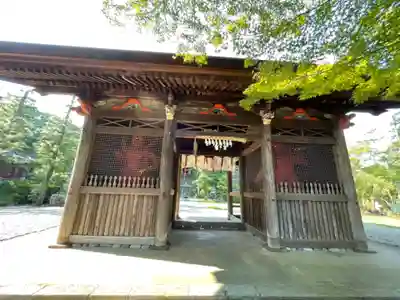 岩殿山安楽寺(吉見観音)の山門・神門