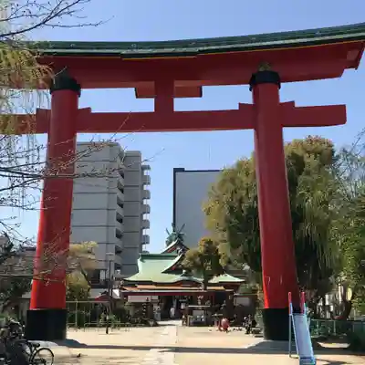 尼崎えびす神社の鳥居