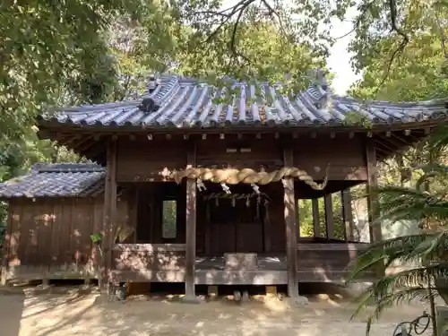 恵良神社の本殿・本堂