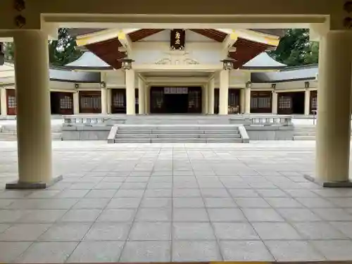 愛知縣護國神社の本殿・本堂