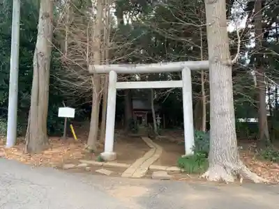 北向きの道祖神(千葉県)