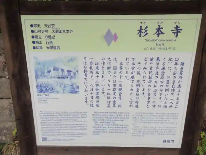 杉本寺の歴史