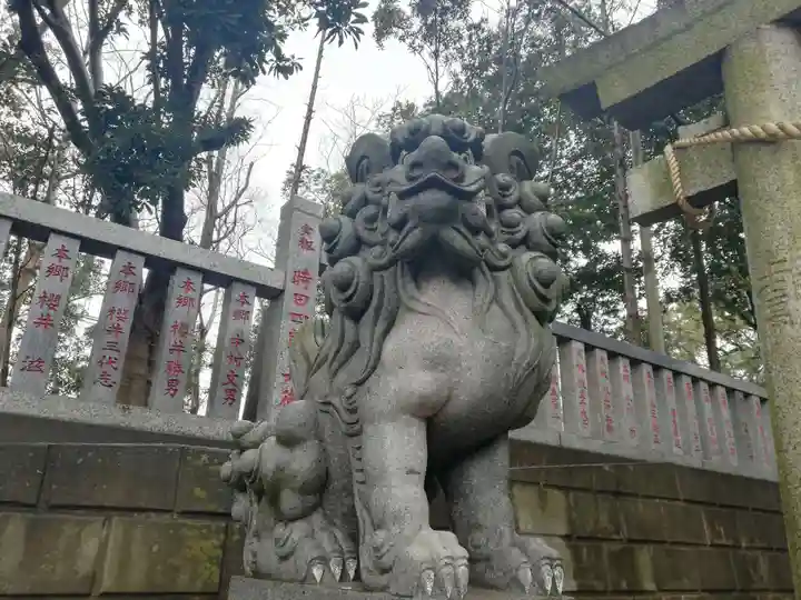大宮・大原神社の狛犬