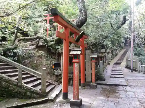 大龍寺の鳥居