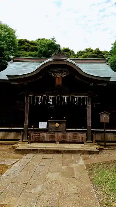 畑子安神社の本殿・本堂
