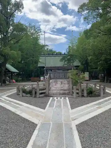 若宮神明社の庭園