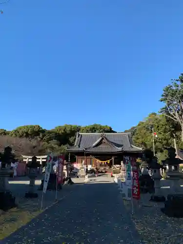 牟呂八幡宮の本殿・本堂