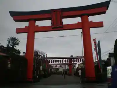 高橋稲荷神社の鳥居