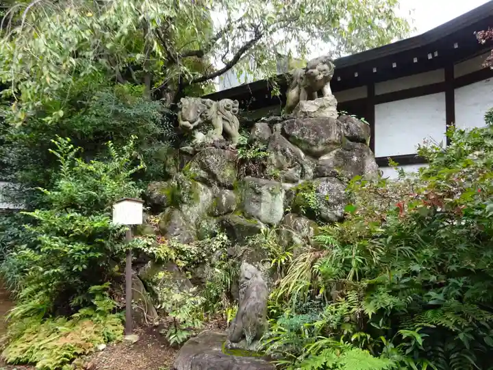 玉川神社の狛犬