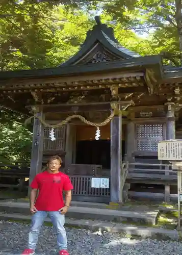 戸隠神社九頭龍社の本殿