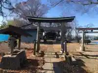 阿保神社の鳥居